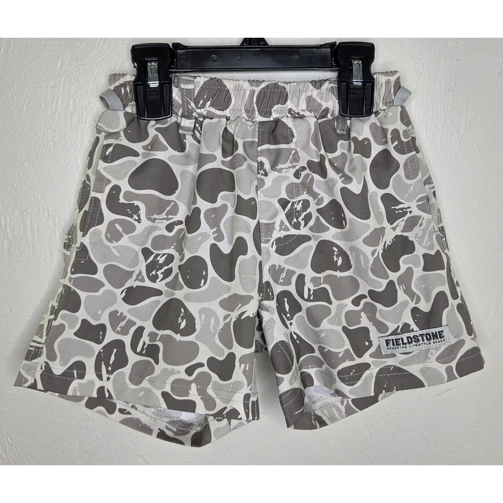 Fieldstone Boys Camo Shorts Size 3T Camouflage Sporting Lifestyle Outdoor